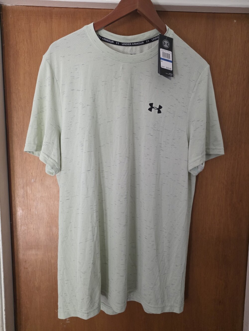 Under Armour Mint Green Short Sleeve Performance Tee Seamless XL Nwt